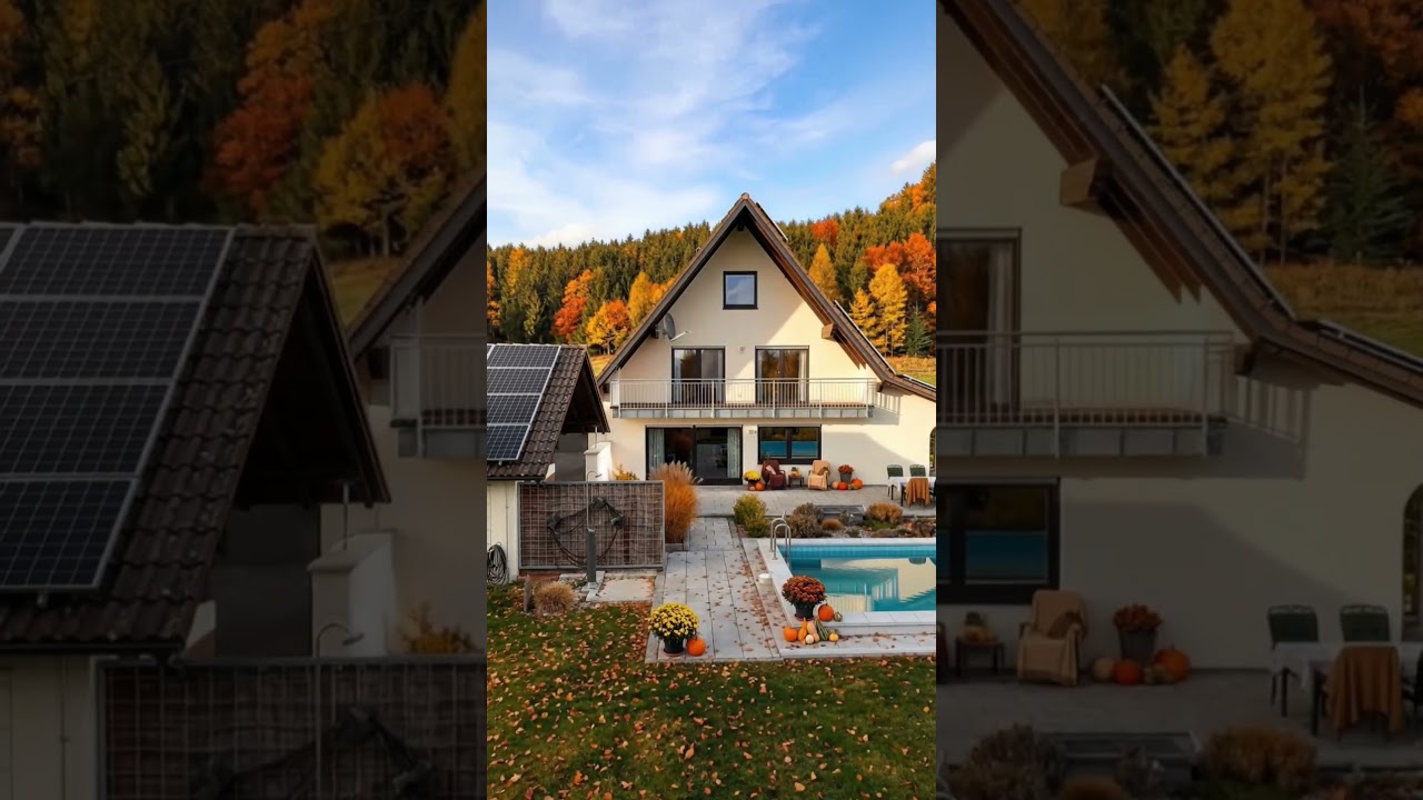 Doppelhaushälfte in Krumbach, Niederraunau - Jahreszeiten