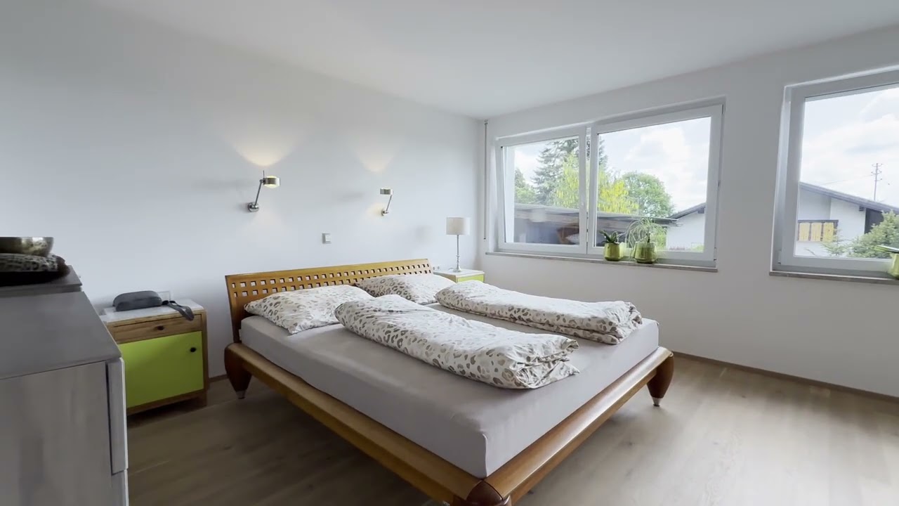Einfamilienhaus in Burgau, Kleinanhausen - Tag/Nacht & Einrichtungsvorschlag