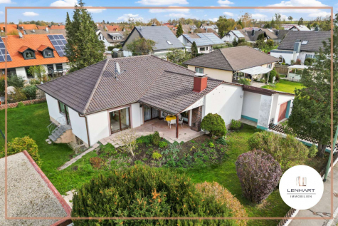 **Liebevolles Zuhause**Bungalow in ruhiger Lage**gepflegter Garten**, 86845 Großaitingen, Einfamilienhaus