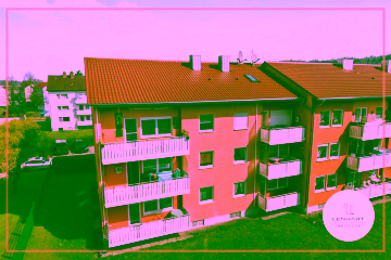 **Hochwertige 3,5-Zimmer-Wohnung*Moderner Grundriss*Süd-Balkon & eigener Kellerraum**, 86381 Krumbach (Schwaben), Etagenwohnung