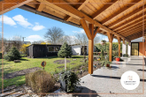 Terrasse_K-12FaS - **Käuferprovisionsfrei*Wohnhaus in Münsterhausen*Gartenidylle & Überdachte Sonnenterrasse**