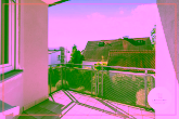 Balkon_M-15BuR - *Zentral und ruhig wohnen: großzügige Etagenwohnung mit Balkon in Krumbach**