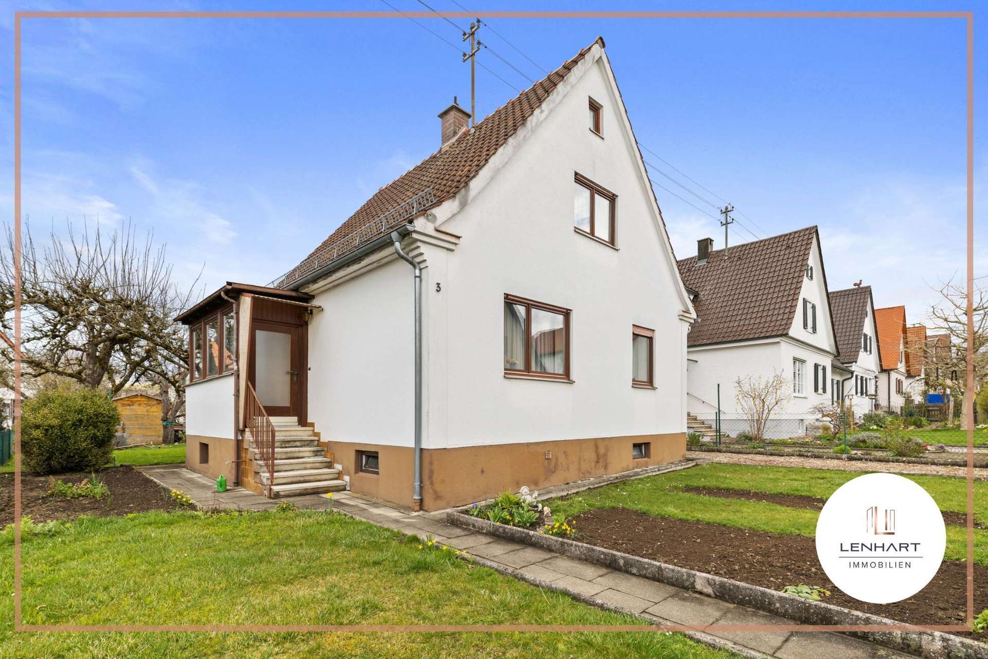 *Kleines Einfamilienhaus *in ruhiger Wohngegend mit Garten**, 86381 Krumbach (Schwaben), Einfamilienhaus
