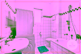 Badezimmer_K-15MR-LaB - **Schicke 1-Zimmer-Etagenwohnung in Landsberg*West-Balkon*inklusive Außenstellplatz**