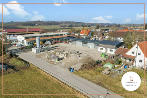 **Gewerbeobjekt mit Büro, Werkstatt & Lager**Neuwertig & Modern**Top Lage in Deisenhausen**, 86489 Deisenhausen, Lager mit Freifläche