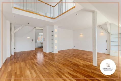 **Spektakuläre Maisonette-Wohnung*Dachterrasse*Zentral*Bahnhofsnähe*Über den Dächern von Augsburg***, 86150 Augsburg, Maisonette